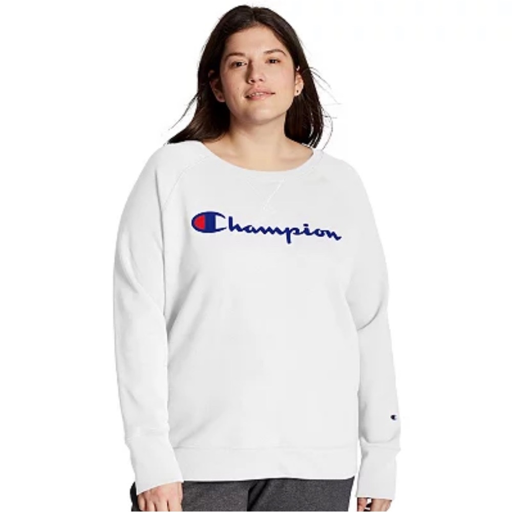 NWT Champion Spellout Crewneck